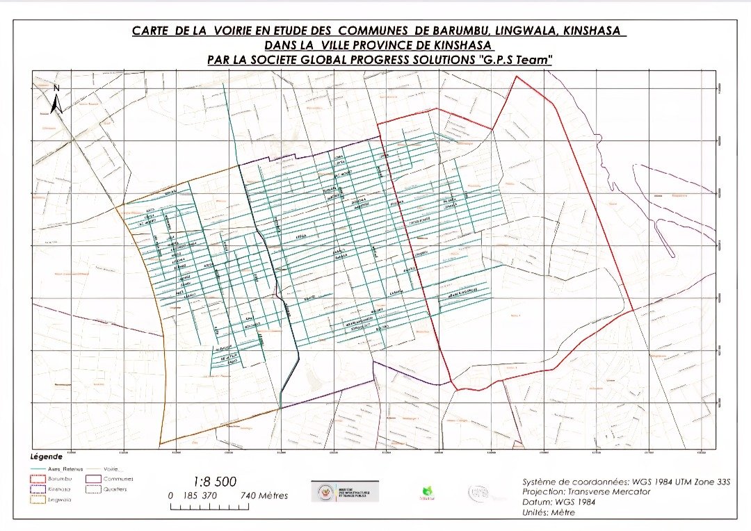 Carte du projet des 4 Communes