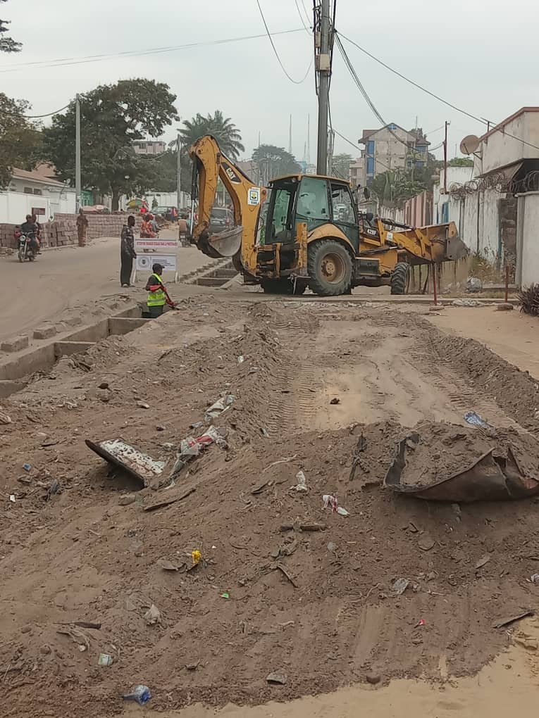 Fin des travaux de curage sur l’Avenue Katanga à Gombe
