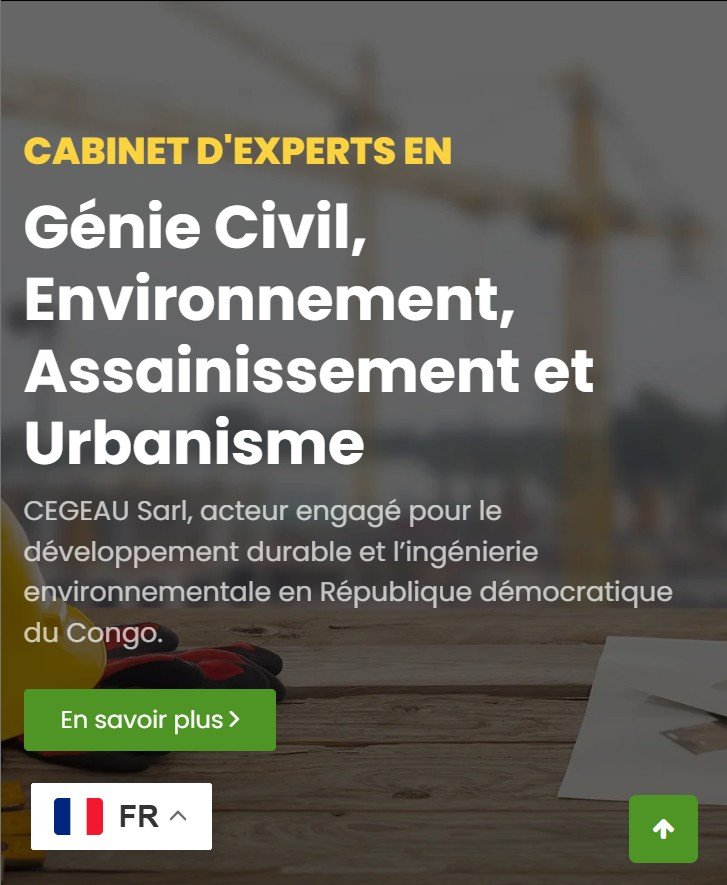 Création site web CEGEAU